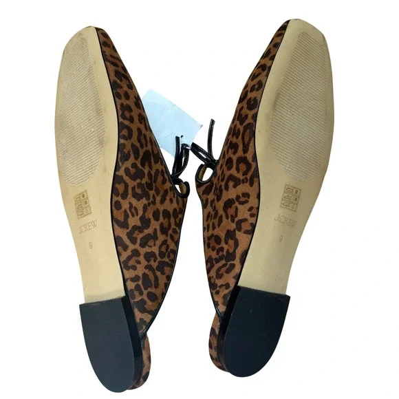 J. Crew Bow slip-on mules size 9 new - Picture 5 of 7